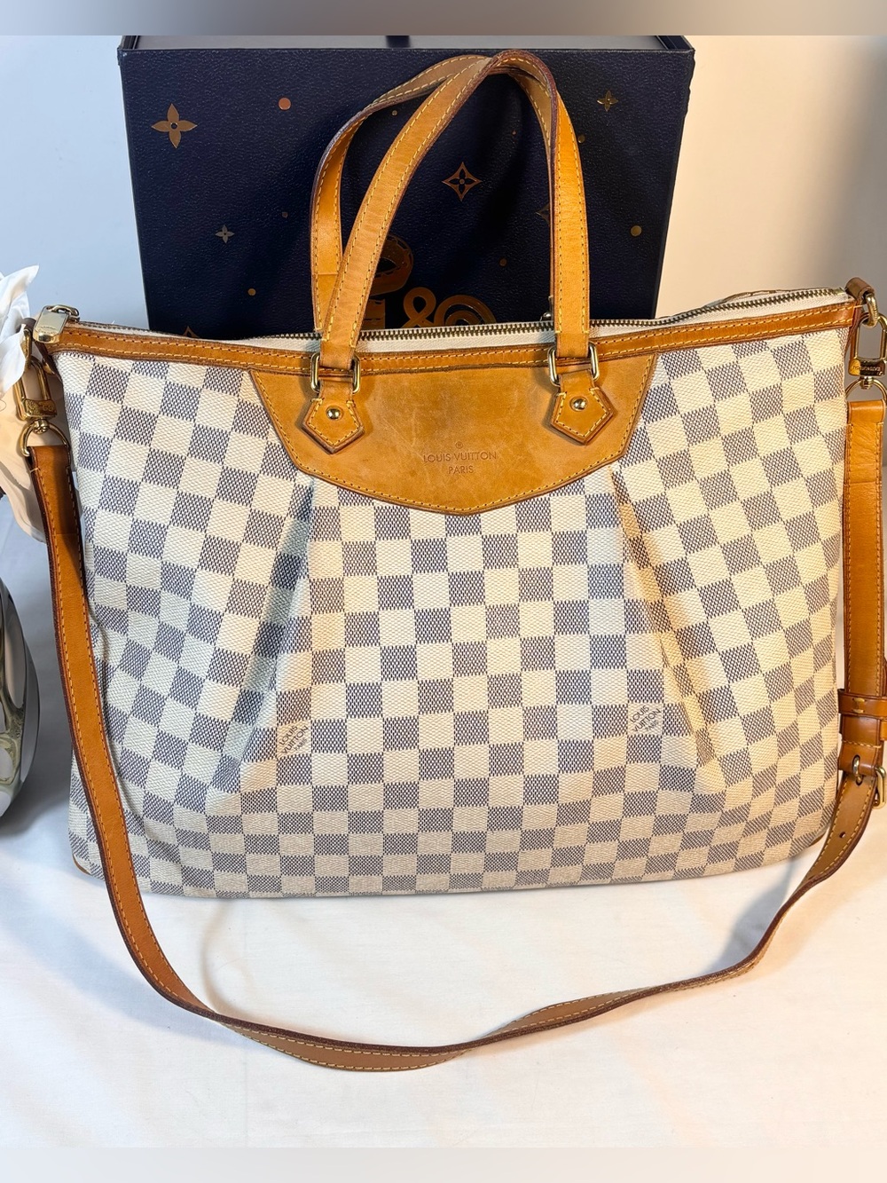Louis Vuitton Azur Siracusa GM